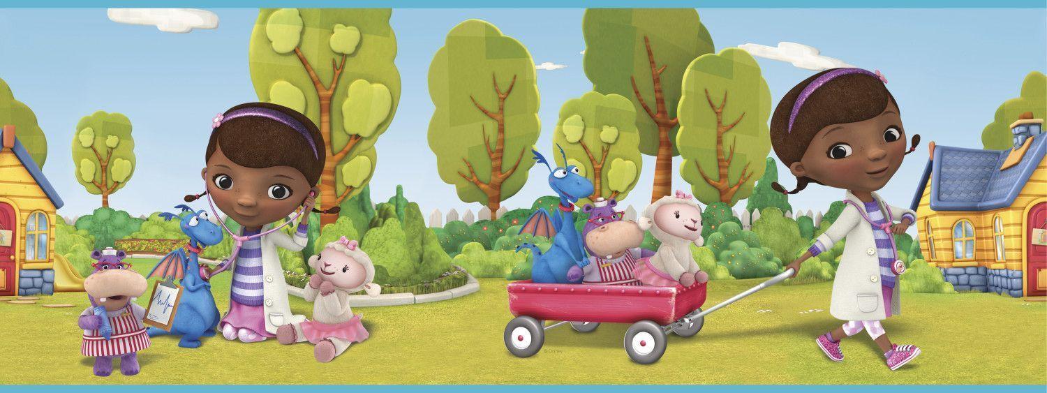 1500x563 Walt Disney Kids II 9 Doc Mcstuffins Border Wallpaper
