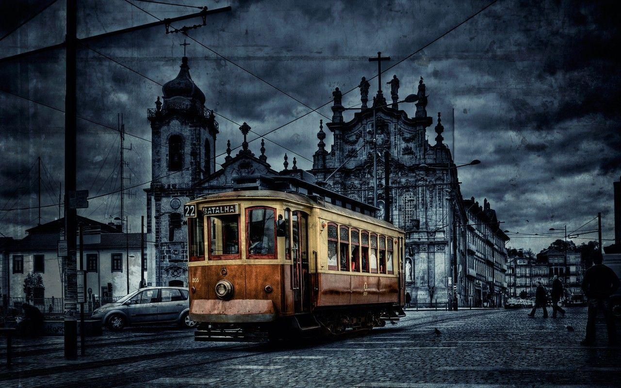 1280x800 Download desktop wallpaper antique tram
