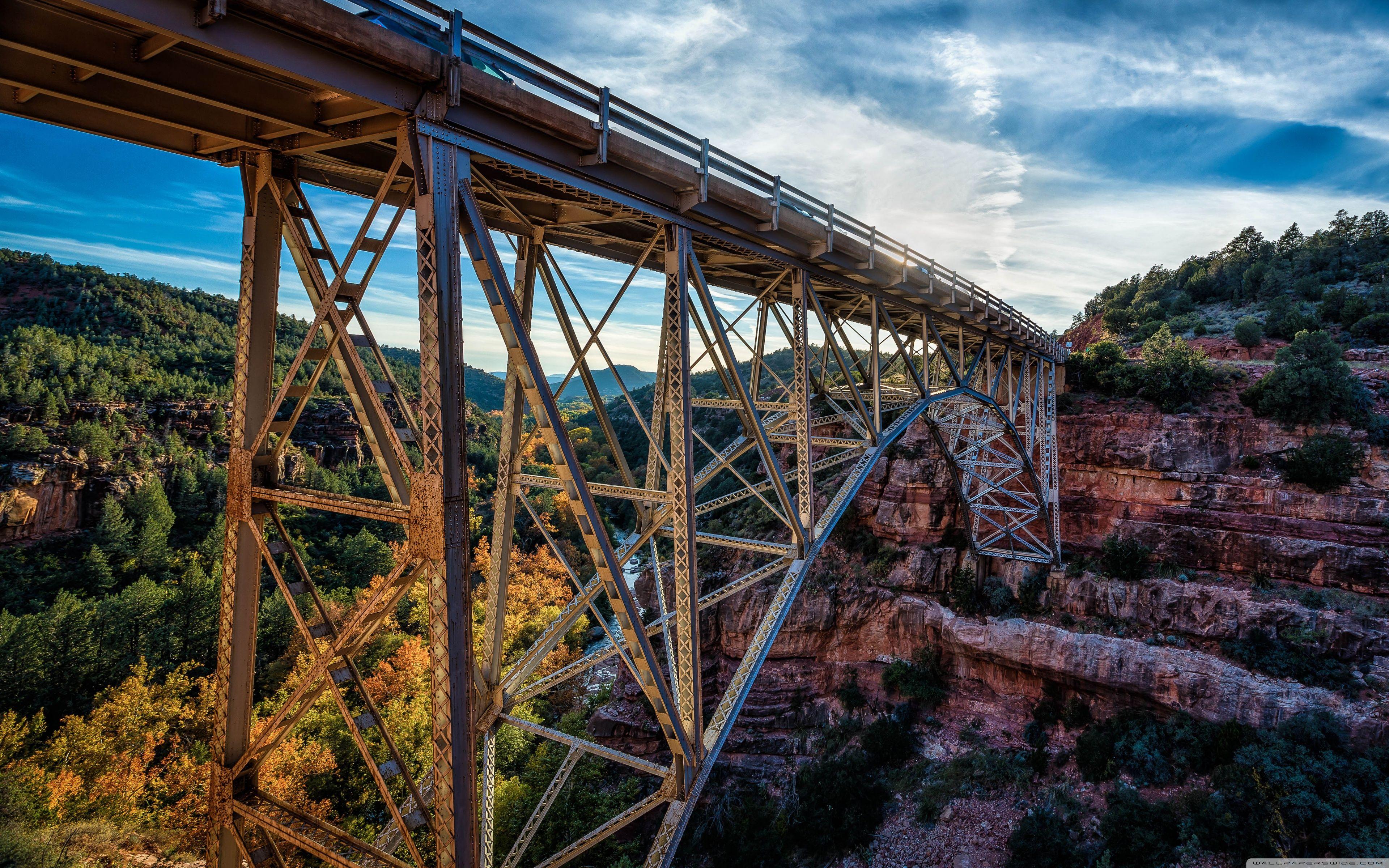 3840x2400 Midgley Bridge, Sedona, Arizona ❤ 4K HD Desktop Wallpaper