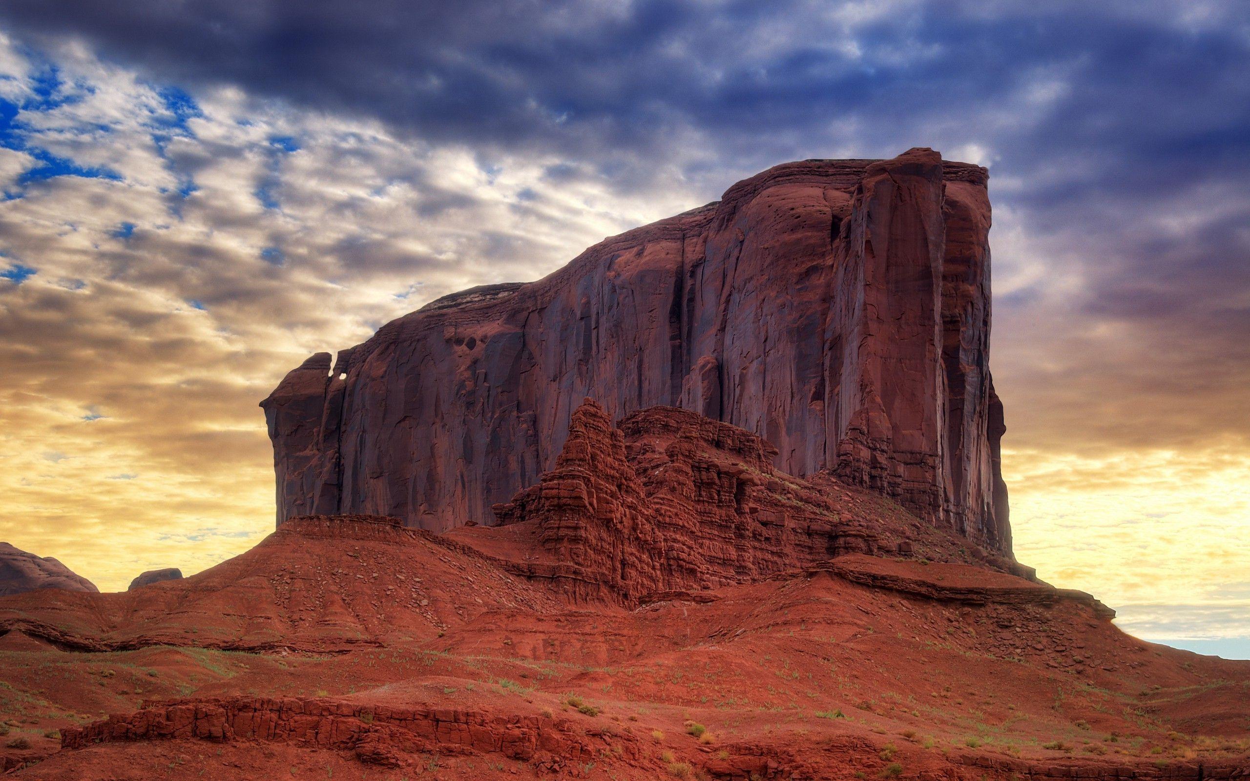 2560x1600 landscape nature mountain rock formation utah