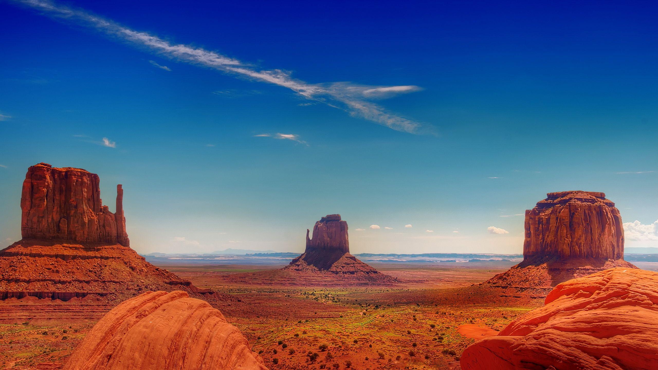 2560x1440 Monument Valley HD Wallpaper
