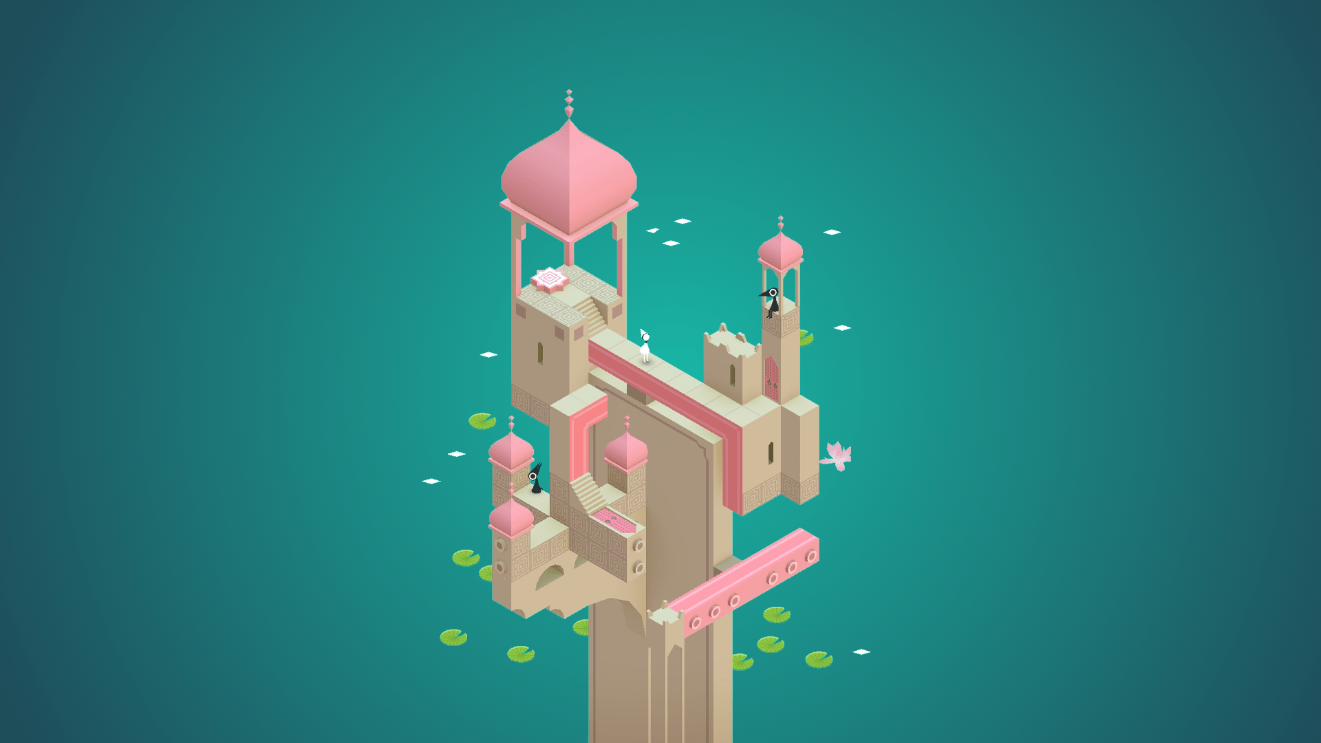1920x1080 HD Monument Valley Game Wallpaper