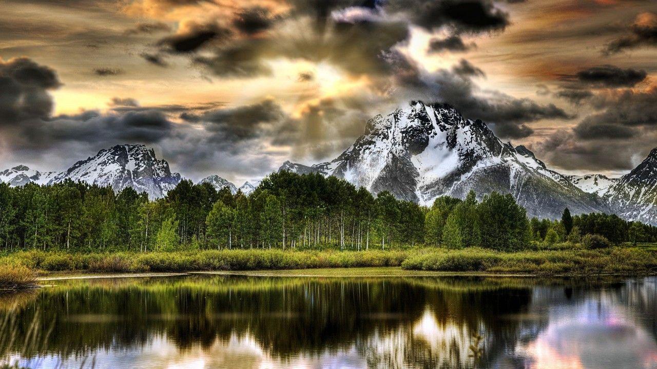 1280x720 Glorious Grand Teton Wyoming wallpaper. Glorious Grand Teton Wyoming