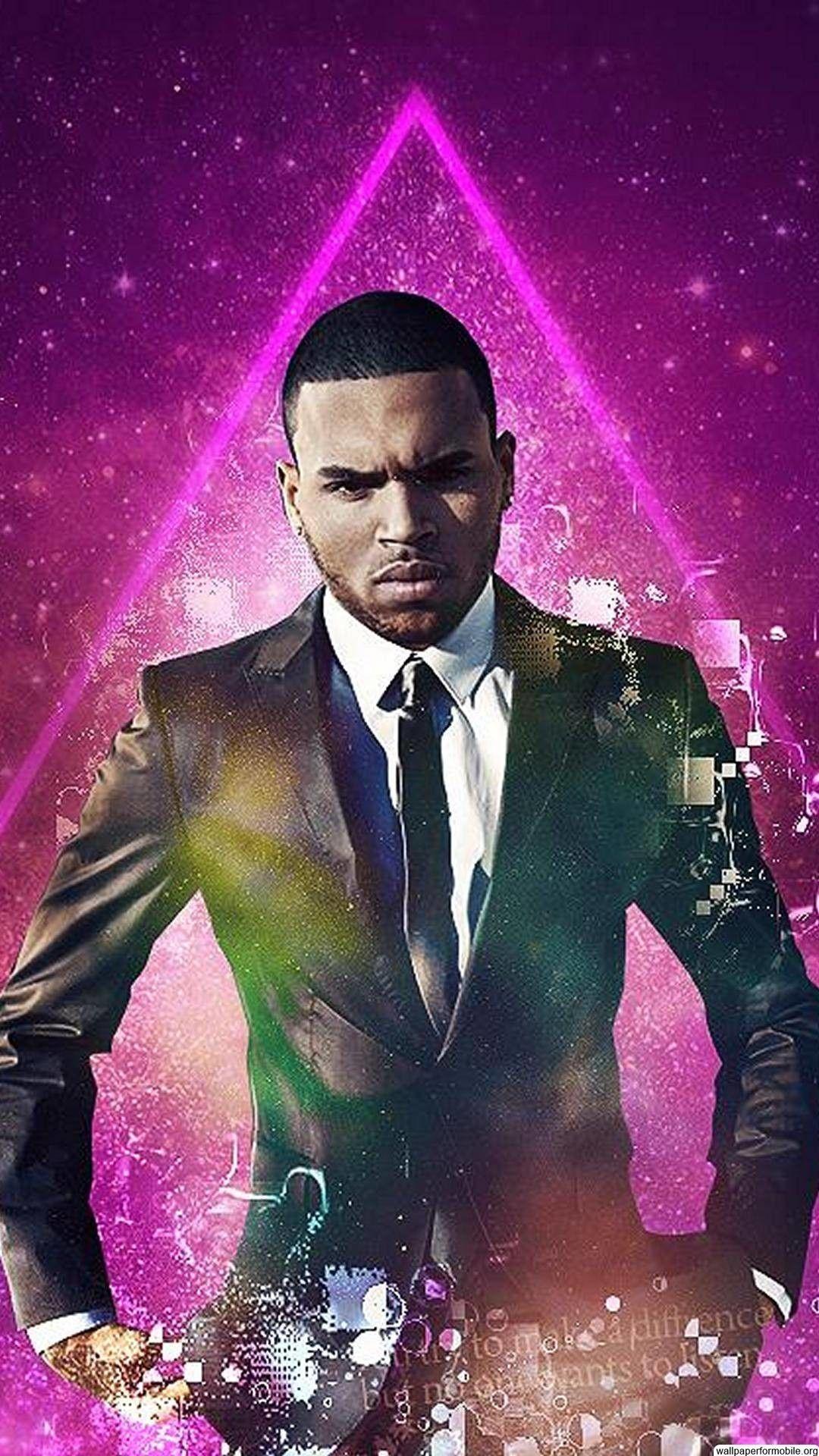 1080x1920 Cartoon Wallpaper iPhone Chris Brown