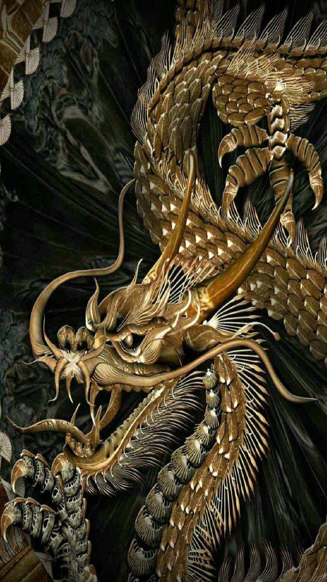 1080x1920 Awesome #Dragon #Digital #art iPhone 6 Plus #Wallpaper