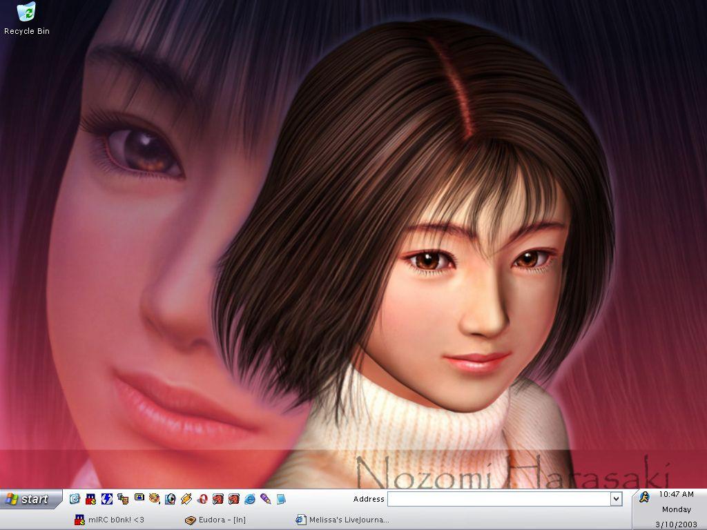 1024x768 Deska Harasaki, Shenmue. NOT my artwork or p