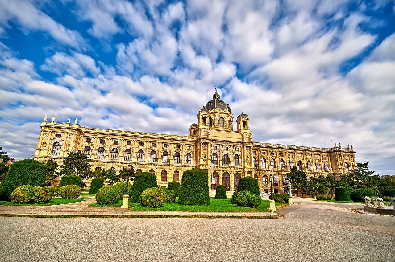 Hình nền 1280x850 Vienna Palace Áo Maria Theresa Square Bush Các thành phố