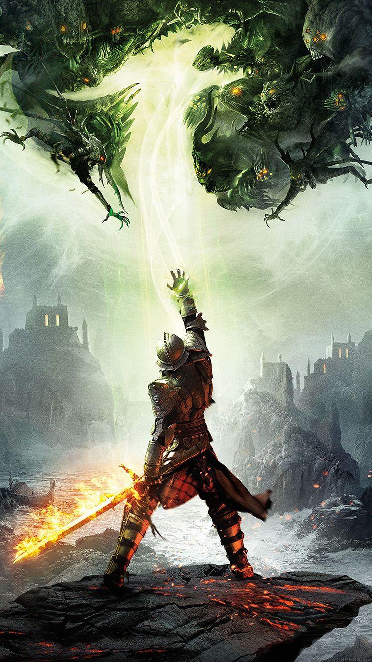 750x1334 iPhone 6 Wallpaper age inquisition game illust art electronic