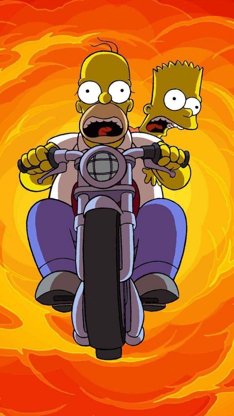 Homer Simpson Iphone Wallpapers Top Free Homer Simpson Iphone Backgrounds Wallpaperaccess