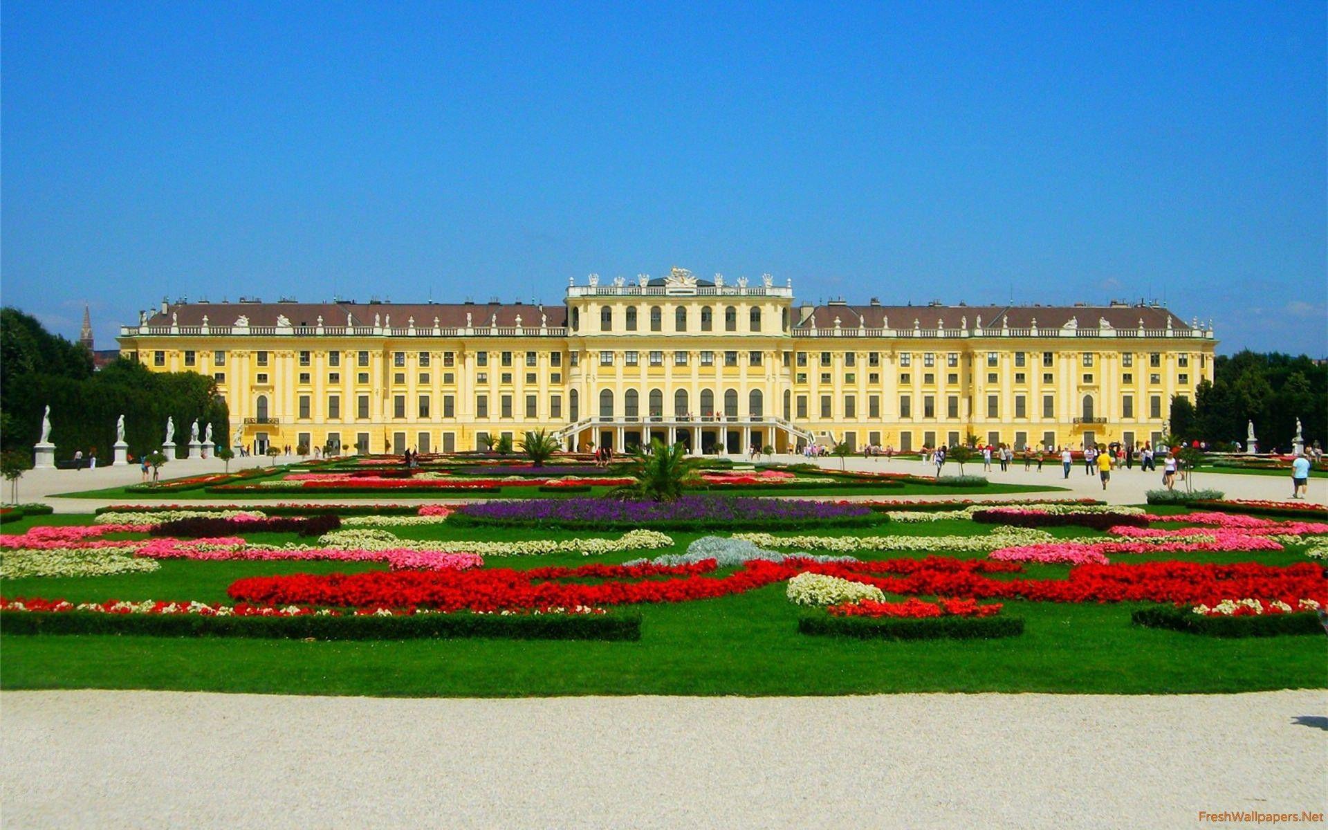 1920x1200 Schonbrunn Palace Vienna Austria hình nền