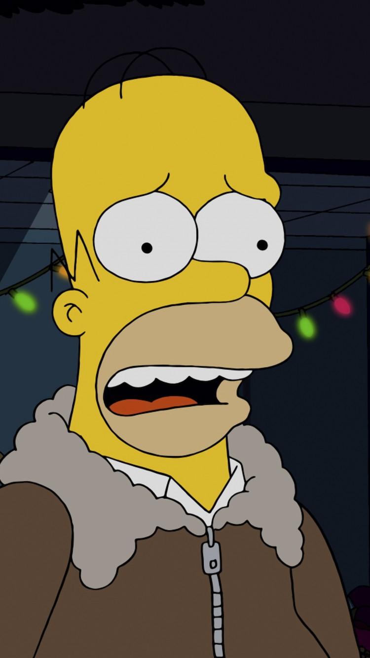 750x1334 Download Simpsons, Homer Simpson Wallpaper