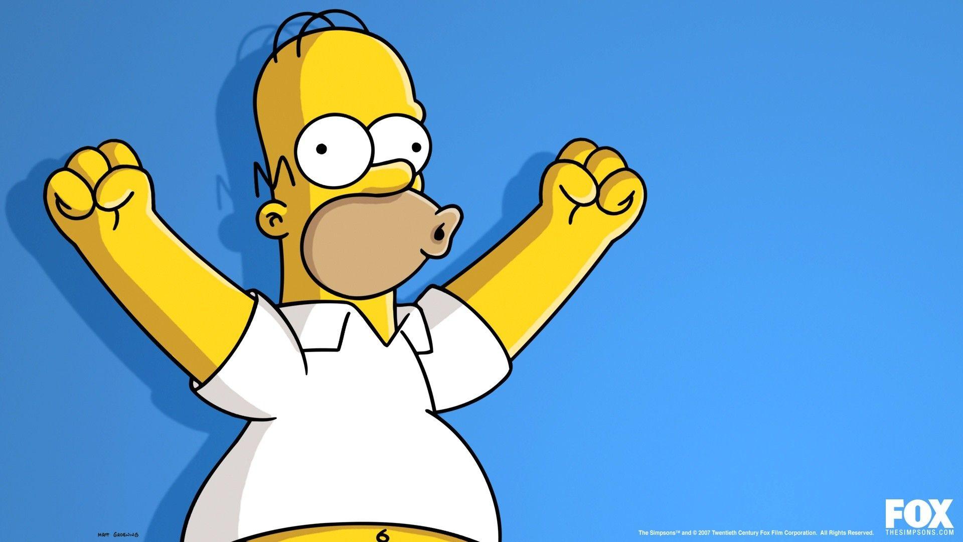 1920x1080 Funny Simpsons Wallpaper