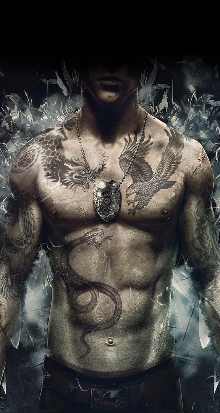 744x1392 iPhone BGs Sleeping Dogs Video Game Tattooed Character IPhone 6