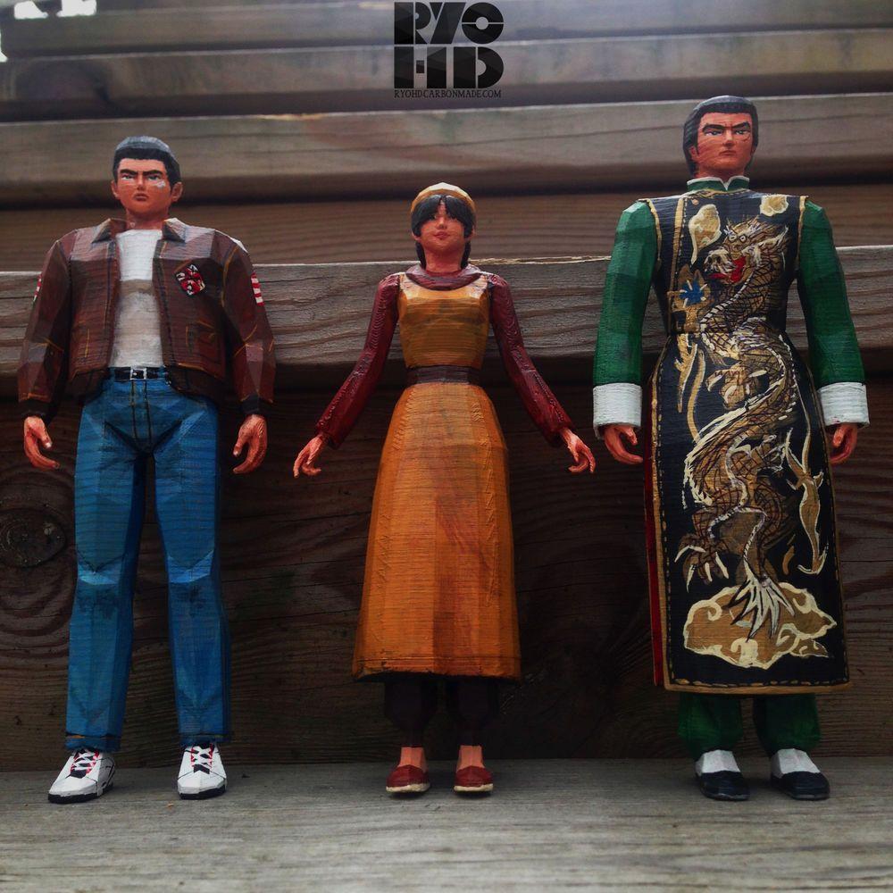 1000x1000 Shenmue Lan Di, Ryo Hazuki, Shenhua figures one of a kind! HAND