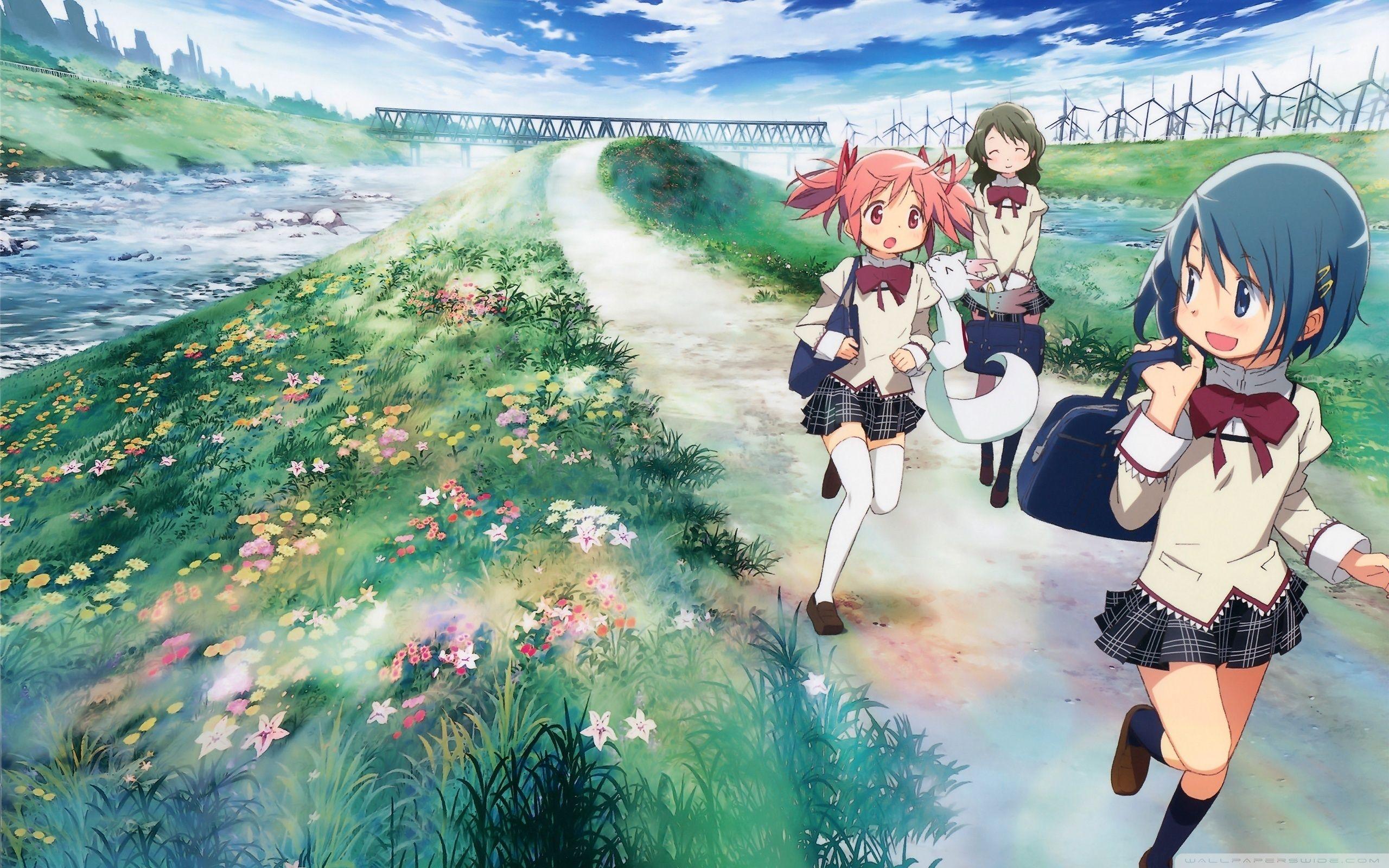 2560x1600 Puella Magi Madoka Magica Ultra HD Desktop Background Wallpaper