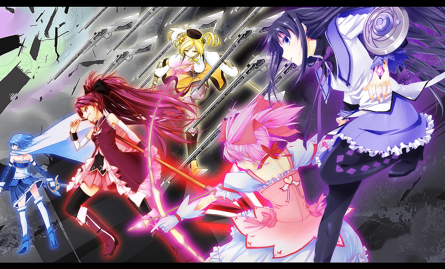 1498x908 Madoka Magica Wallpaper