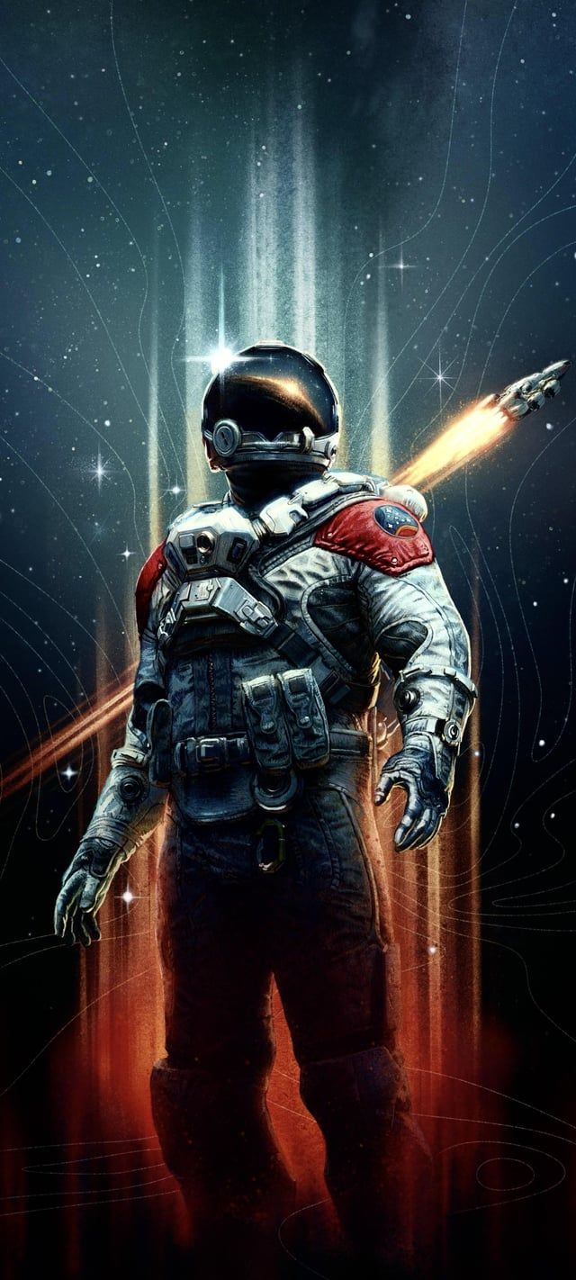 640x1422 Starfield, video game, DEPTH EFFECT