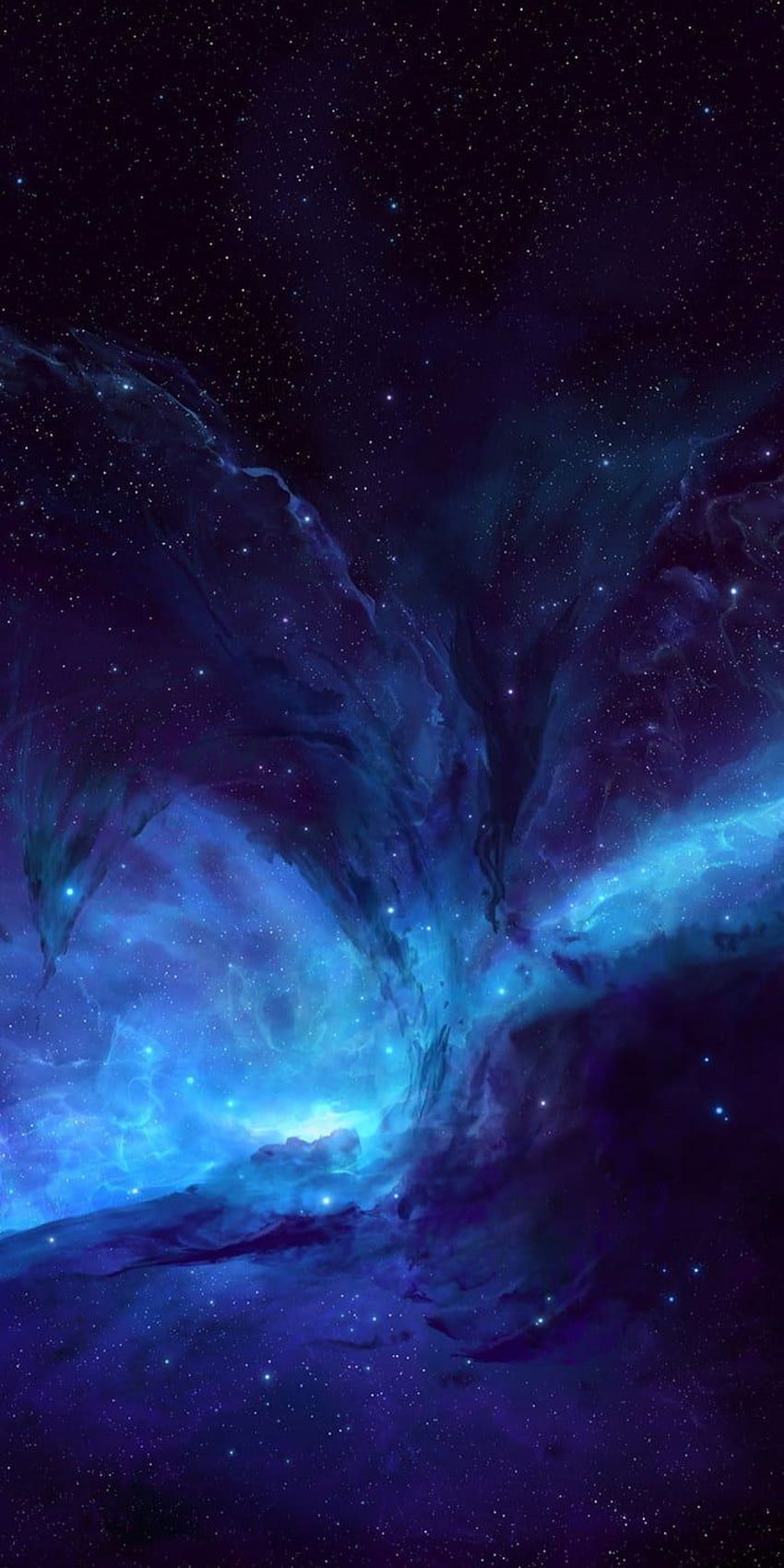 850x1700 Satisfying Space HD phone wallpaper