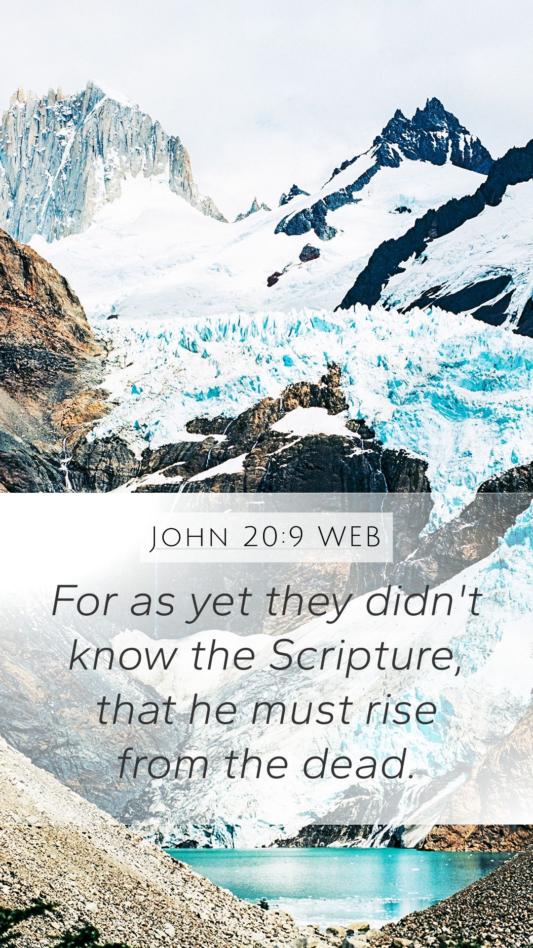 1080x1920 John 20:9 WEB Mobile Phone Wallpaper