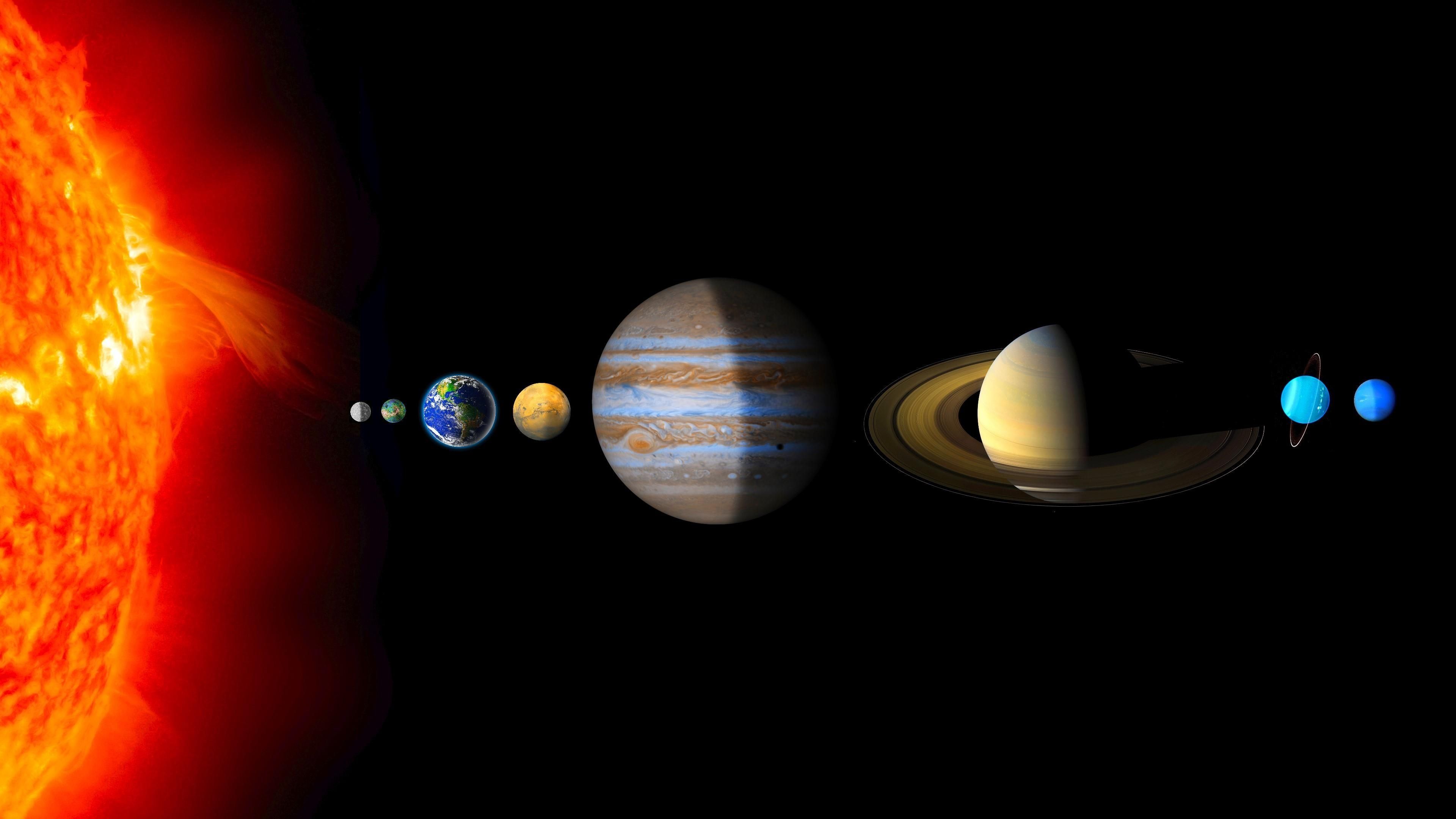 3840x2160 Planets Wallpaper 41 image