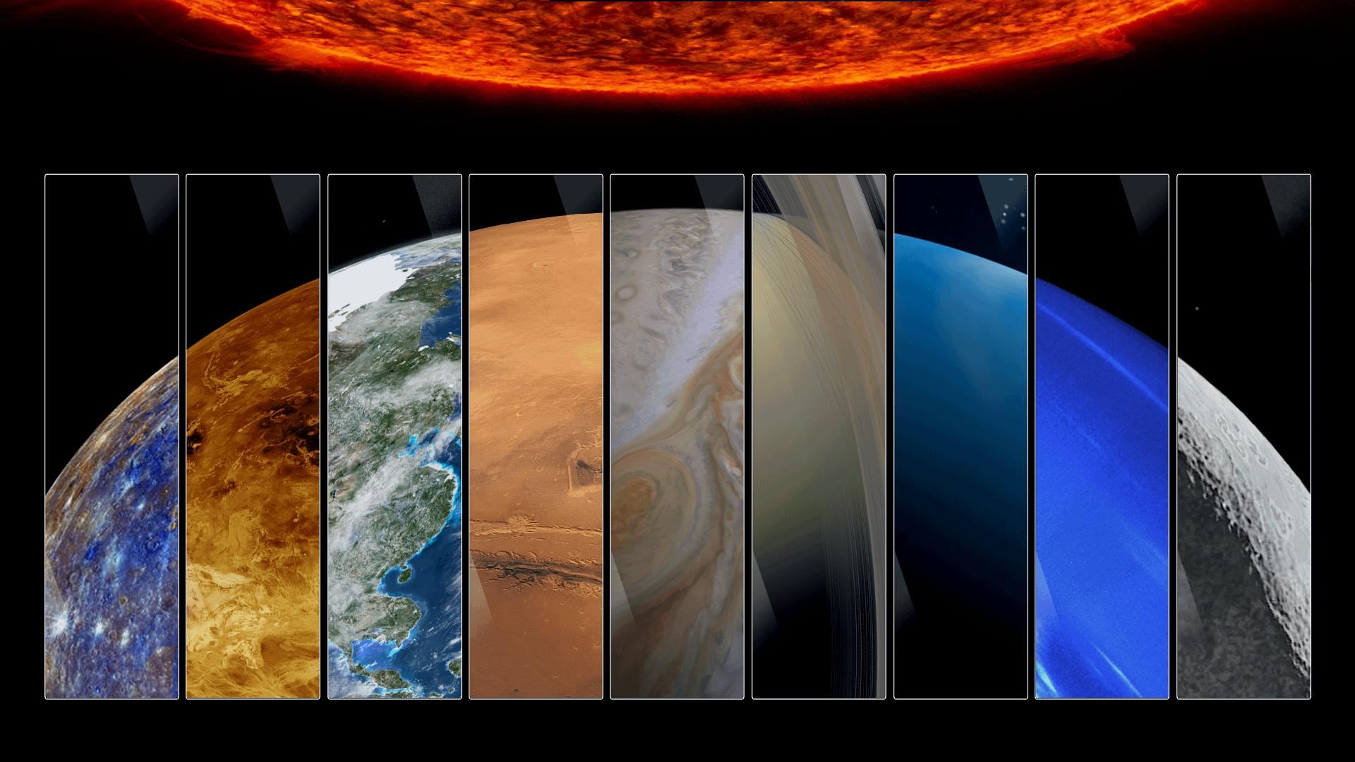 1920x1080 Our Solar System Self Made