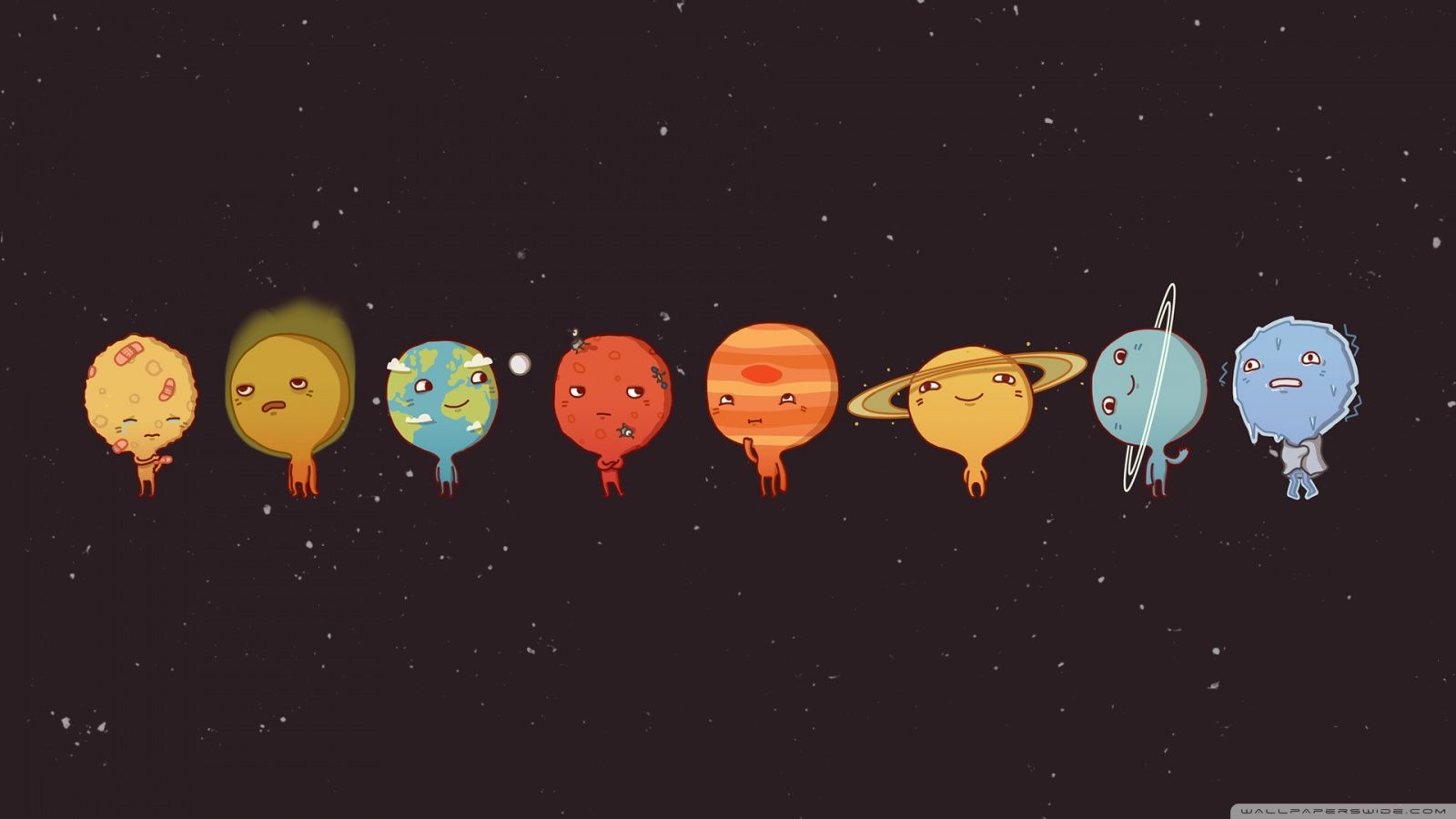 1600x900 Solar System Ultra HD Wallpaper for 4K