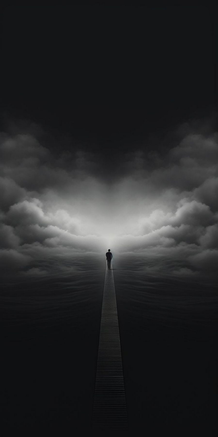 900x1800 Alone man