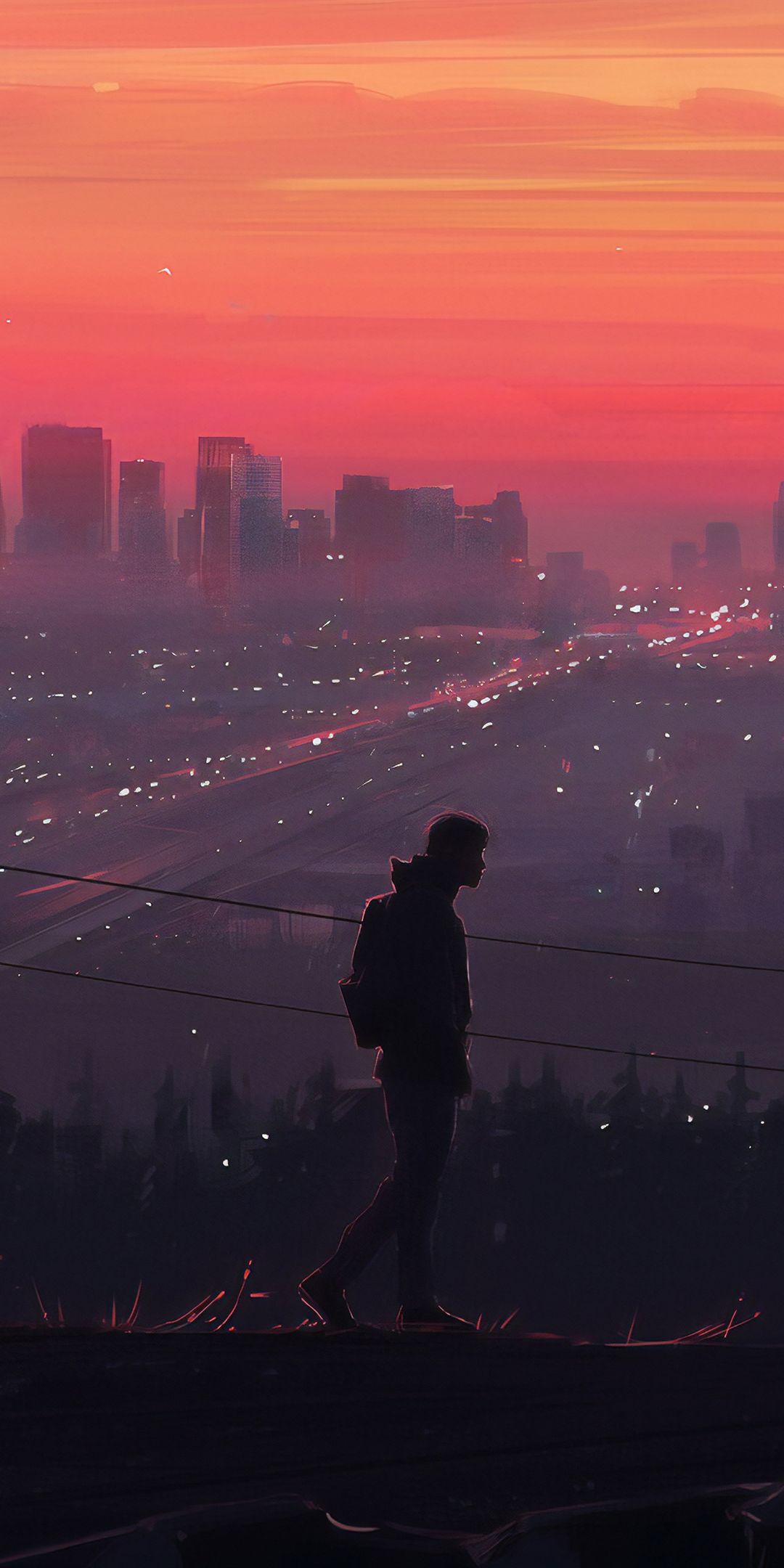 1080x2160 Alone Phone Wallpaper