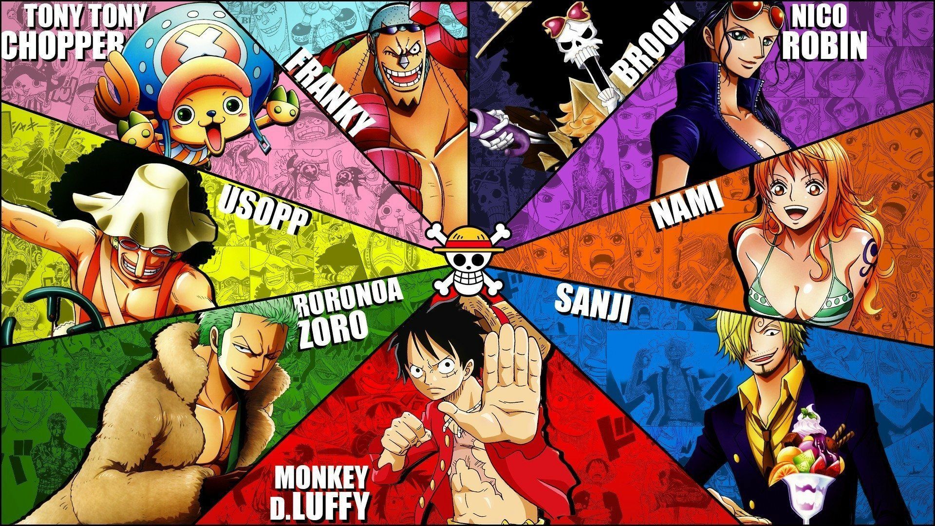 1920x1080 One Piece Straw Hat Crew HD Wallpaper