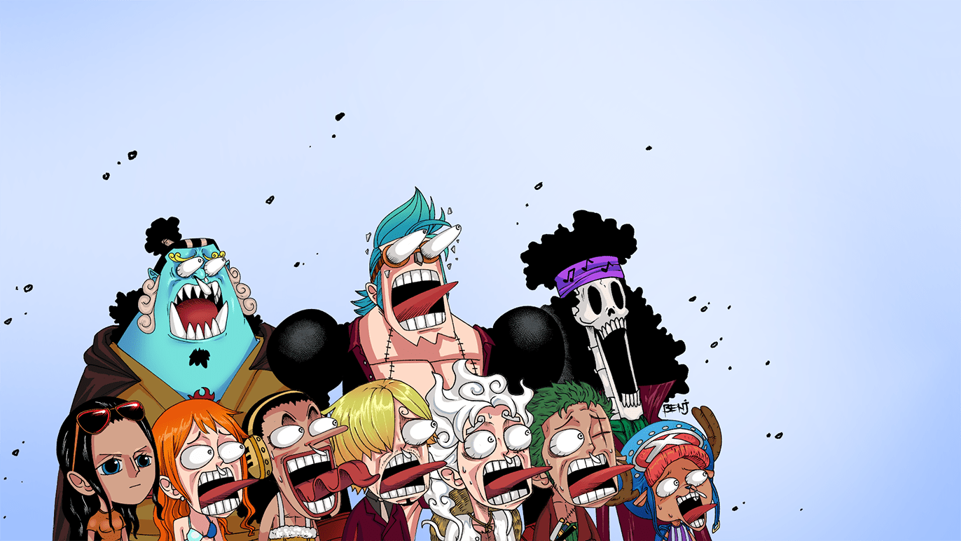 1372x772 My Strawhats pc wallpaper :D