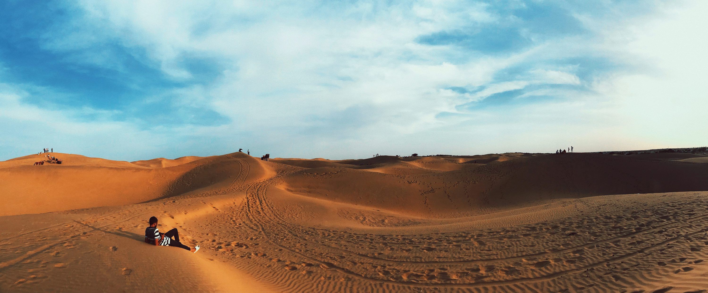 3000x1244 Thar Desert Picture. Download