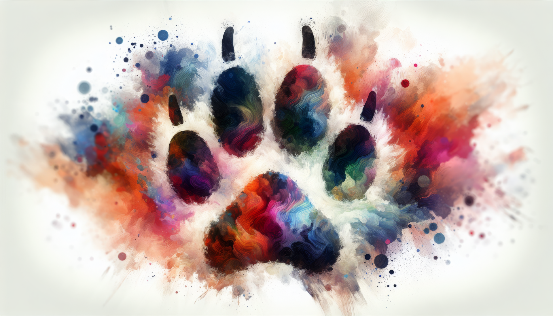 1920x1097 Paw Print 4K Ultra HD Wallpaper: A