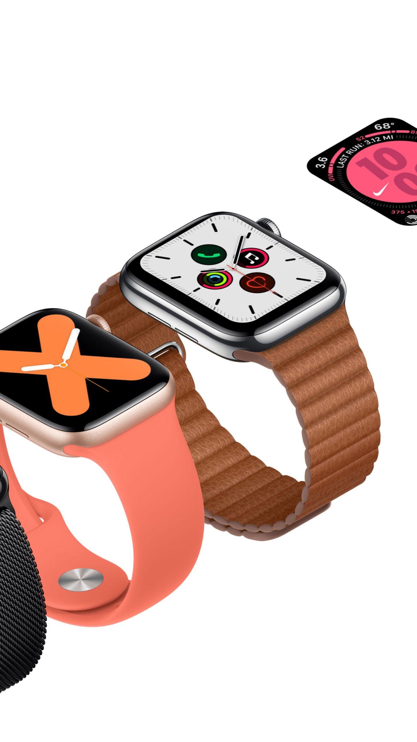 Hình nền 1440x2560 Apple Watch Series 5, Sự kiện Apple tháng 9 năm 2019