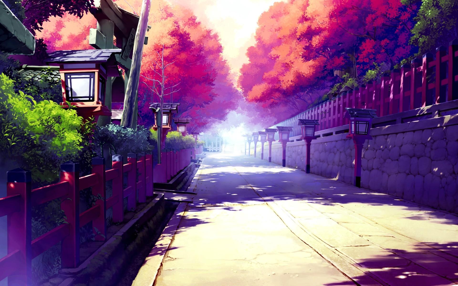 1920x1200 Anime Places Wallpaper