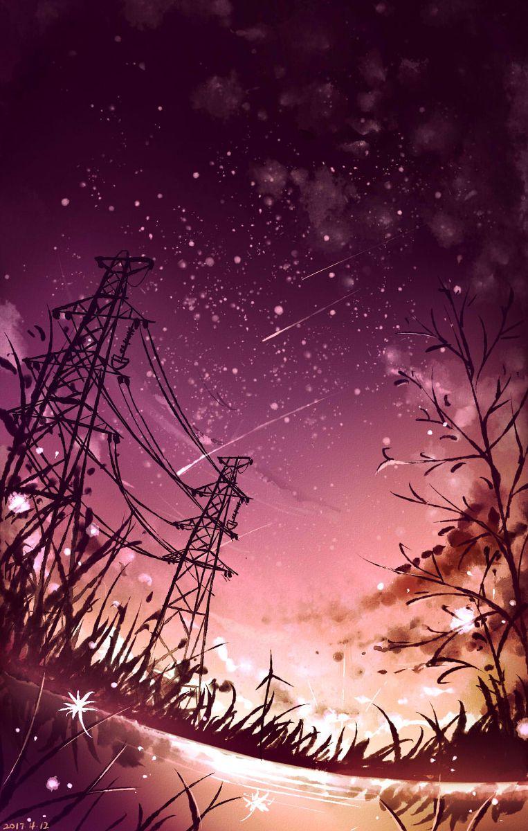 763x1200 Anime Places Wallpaper