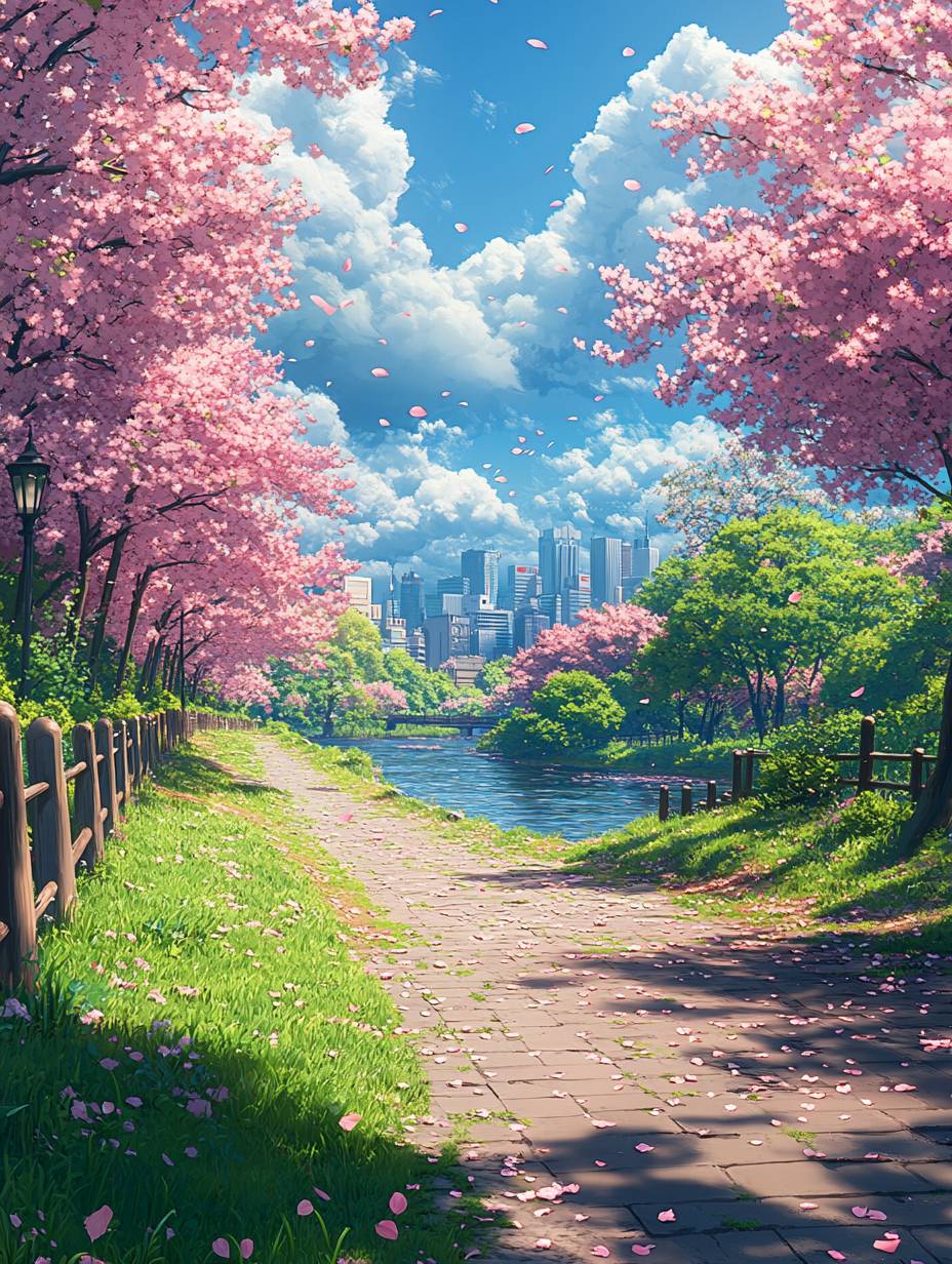 928x1232 cherry blossom trees