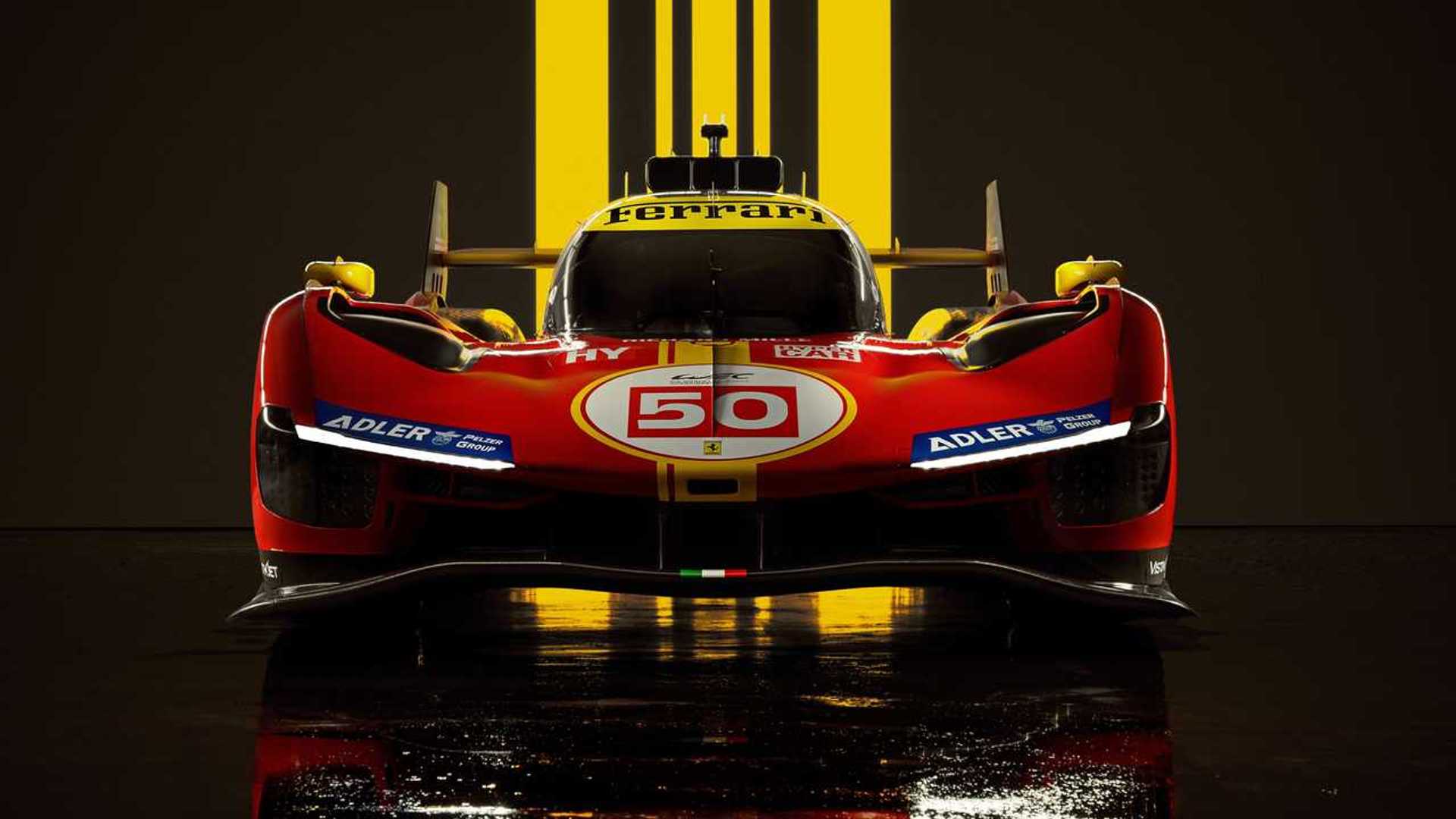 1920x1080 Ferrari 499P Le Mans Hypercar Breaks