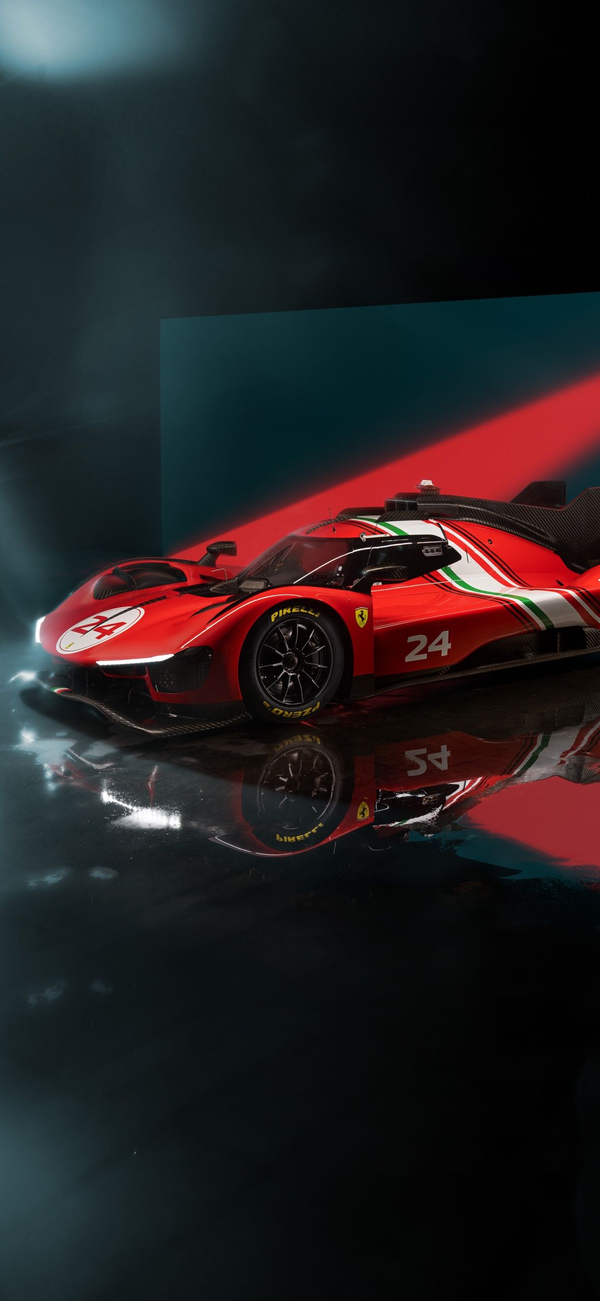 1179x2556 Ferrari 499P Modificata Wallpaper 4K