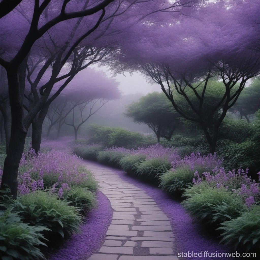 1024x1024 strolling along the flower path Prompts