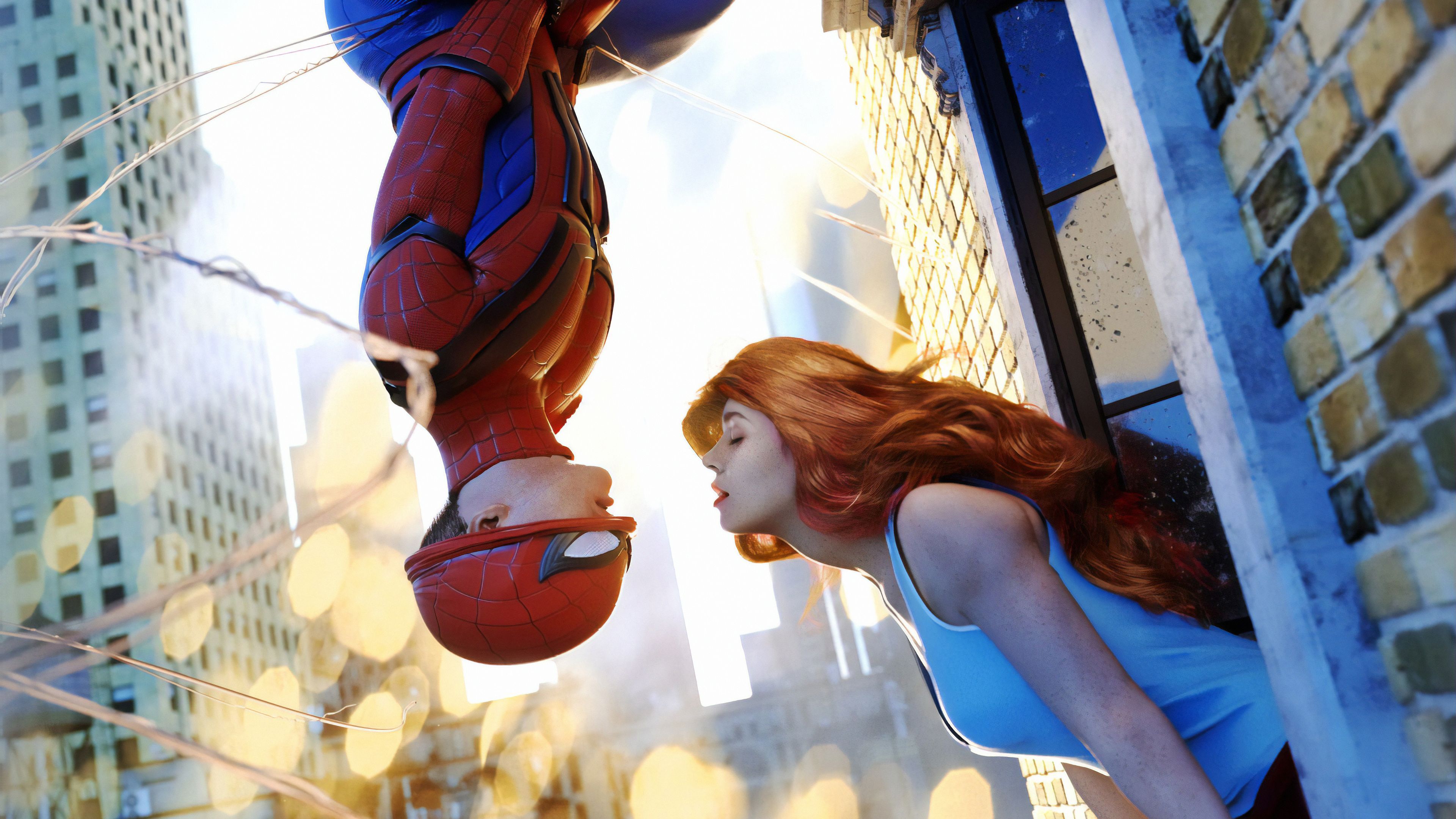 3840x2160 Mary Jane (Spider Man) Wallpaper