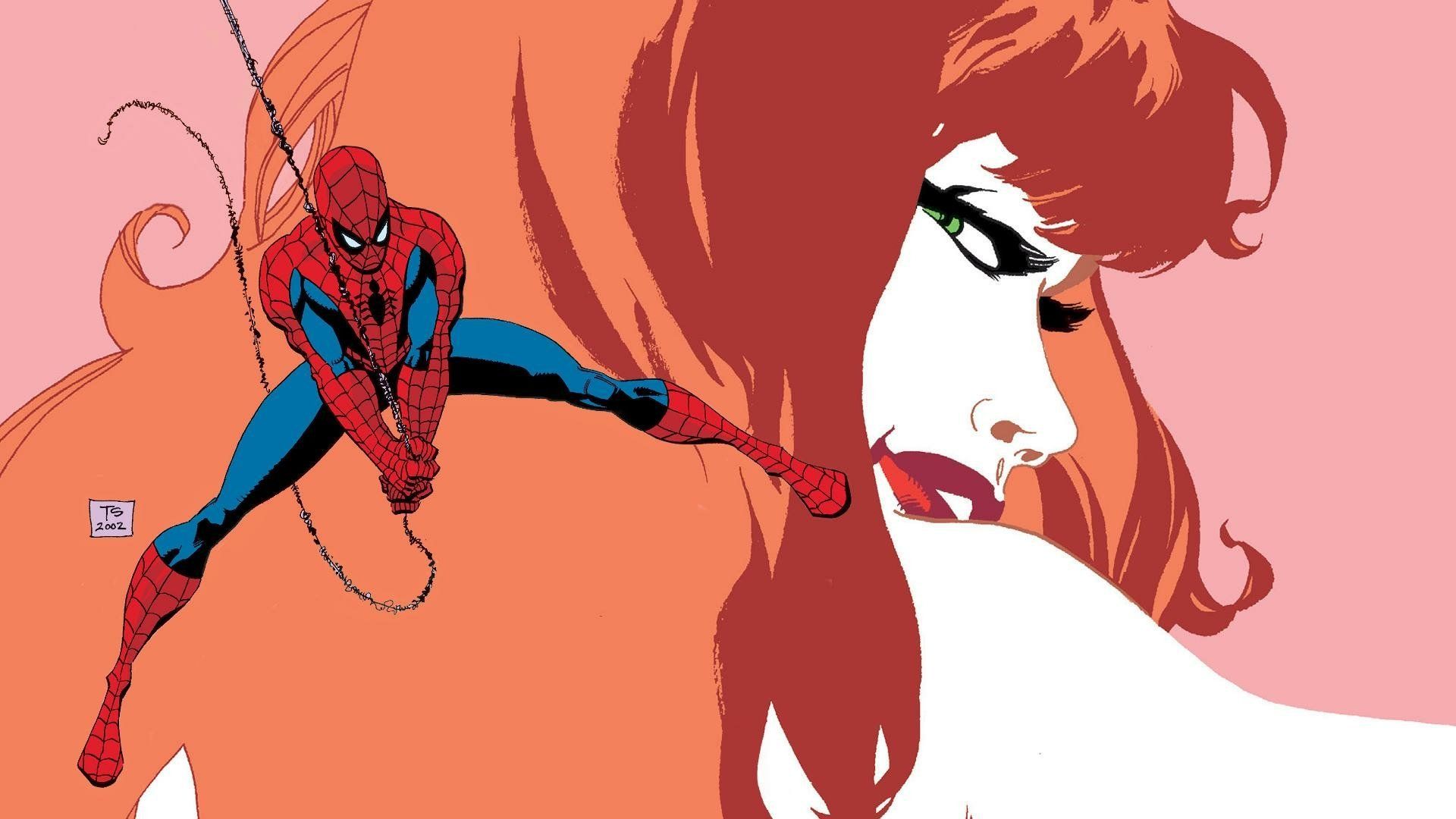1920x1080 Mary Jane Watson Tim Sale HD Wallpaper