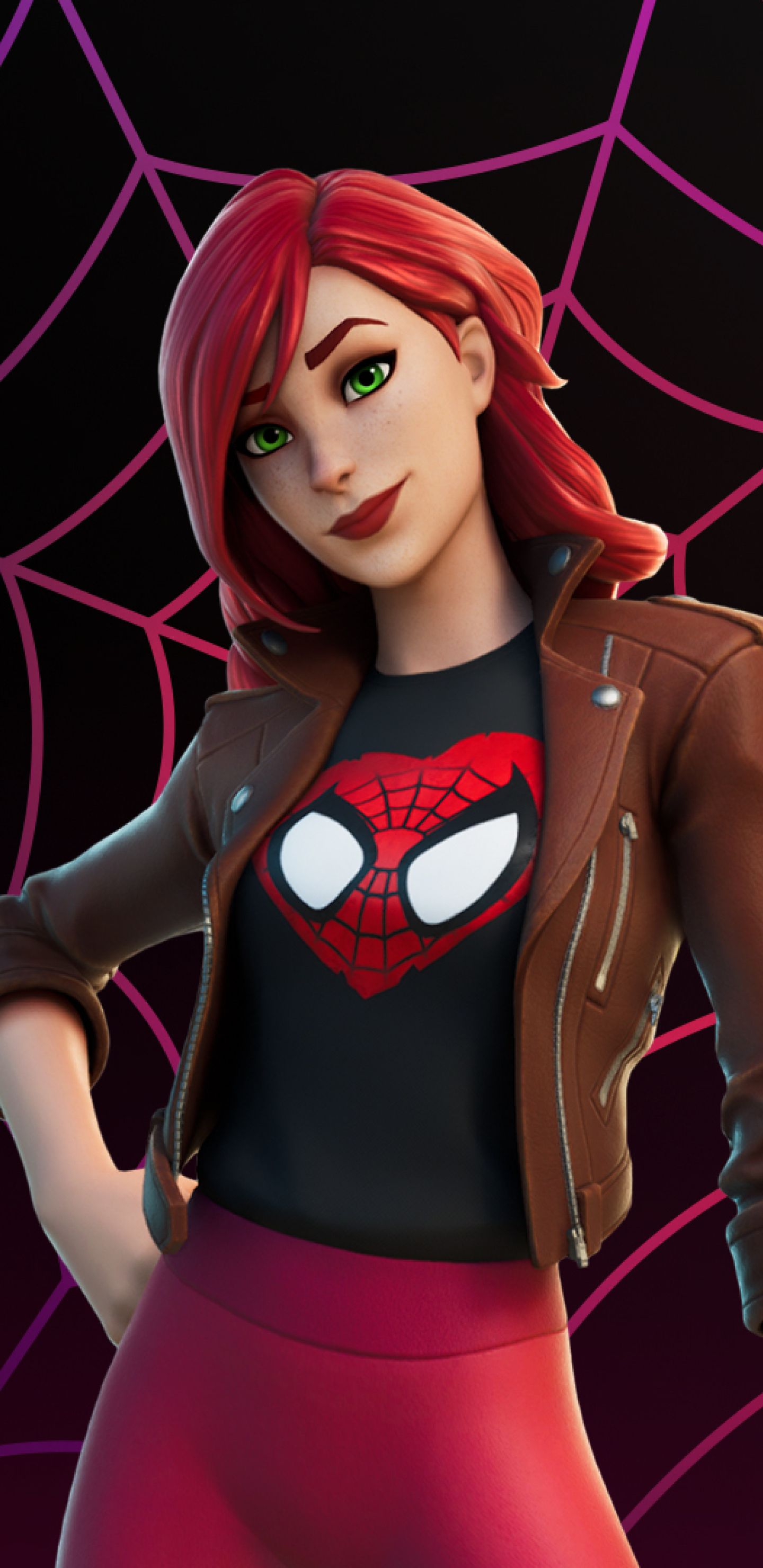 1440x2960 Mary Jane Watson Fortnite Samsung