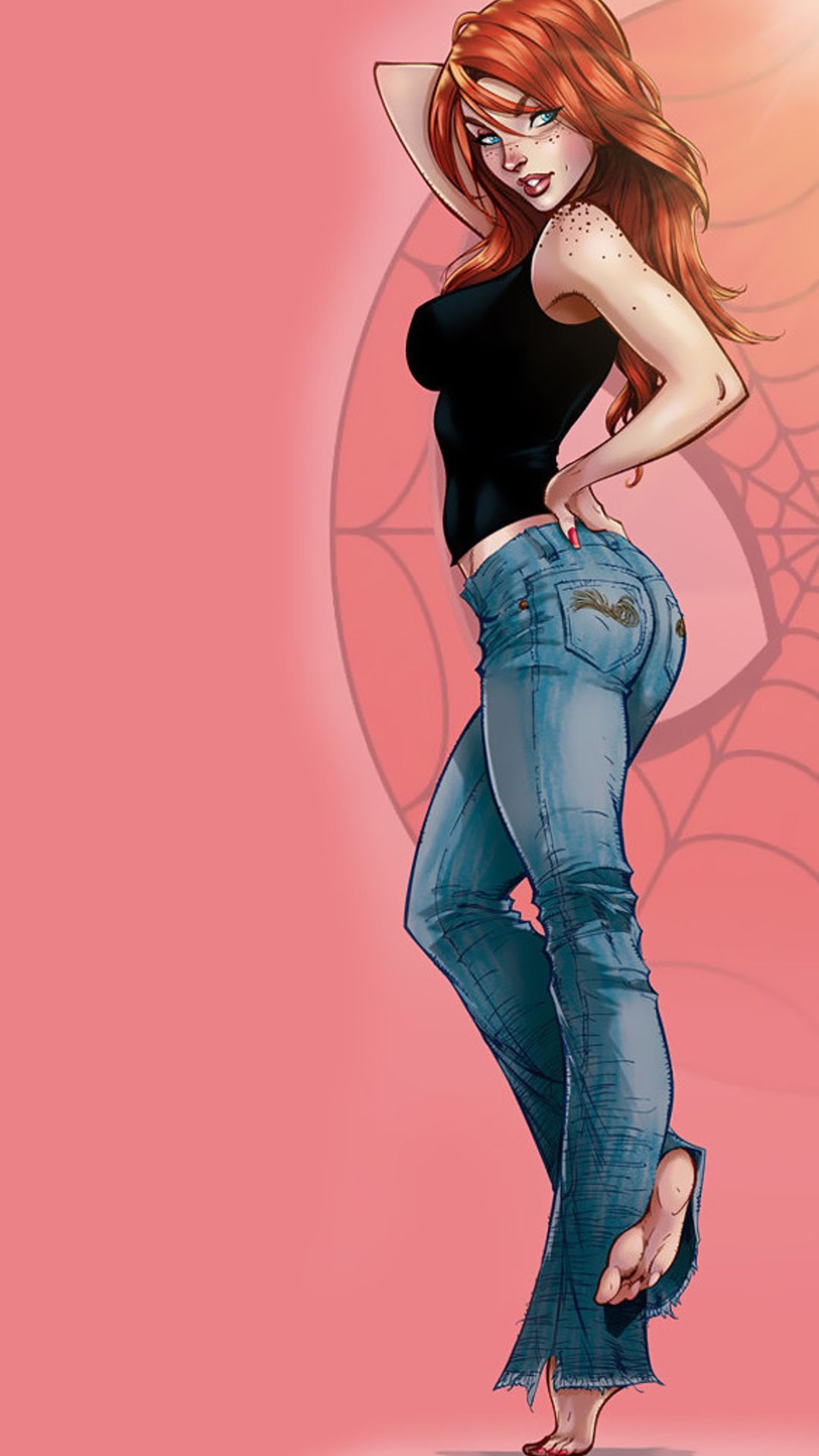 1080x1920 Peter Parker And Mary Jane Wallpaper
