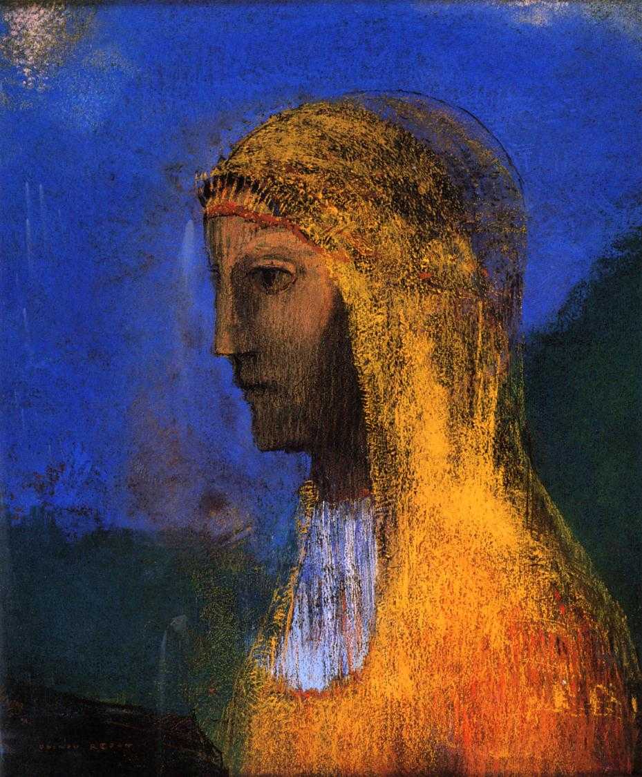 929x1125 Odilon Redon Druidess
