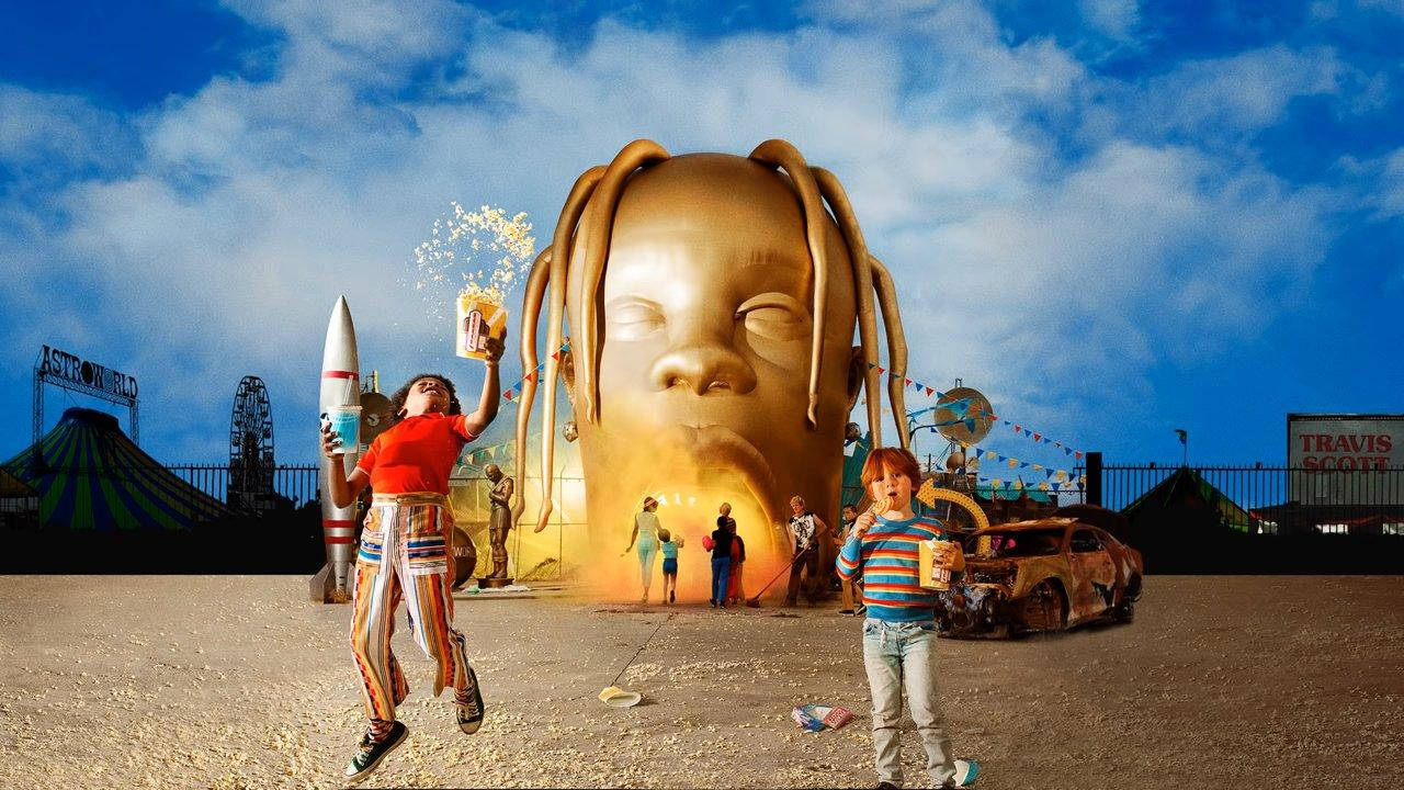 1280x720 Travis Scott Astroworld Desert Theme