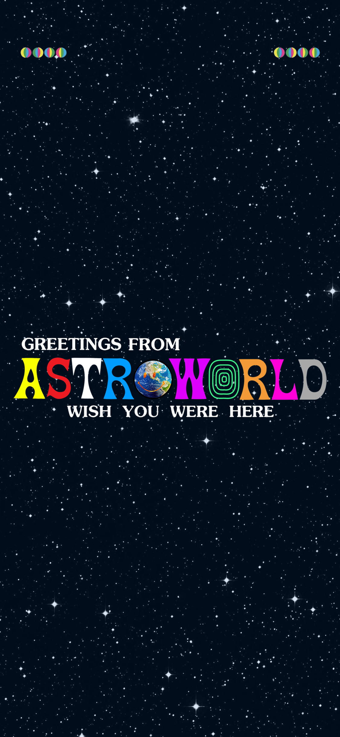 1125x2436 Astroworld Wallpaper iPhone