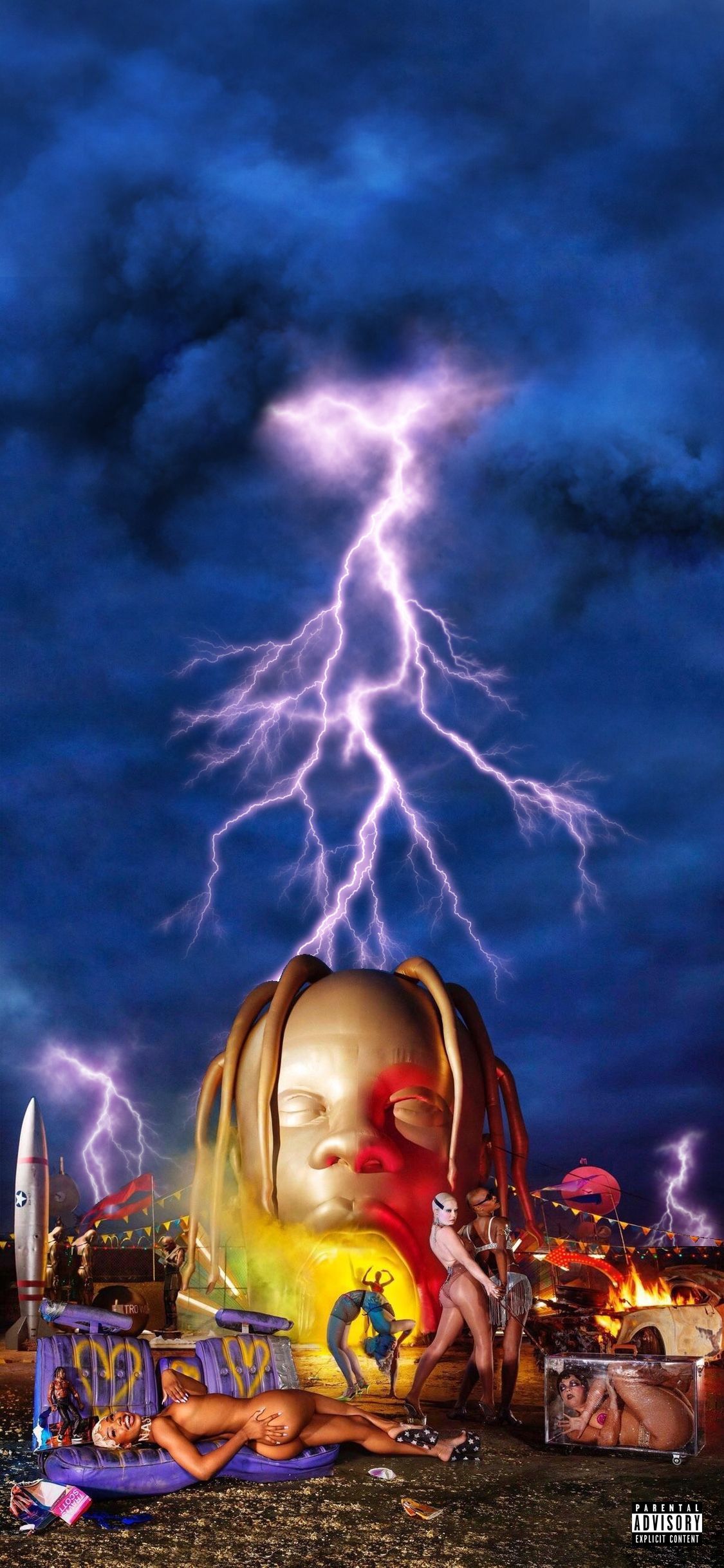 1125x2436 ASTROWORLD deluxe wallpaper made