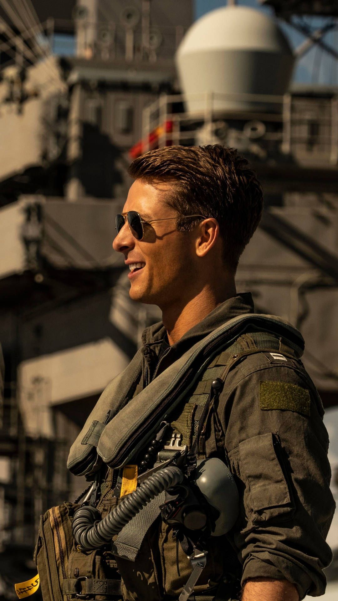 1080x1920 Glen Powell Top Gun: Maverick Wallpaper