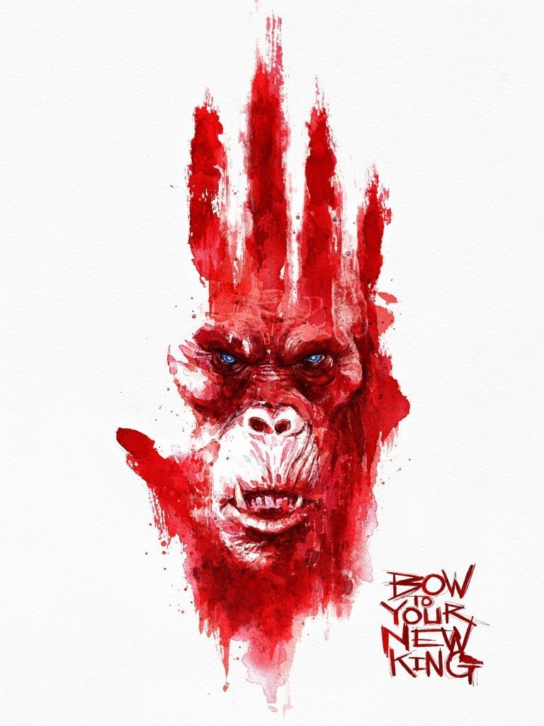 768x1024 Skar King Wallpaper 4K, Godzilla x Kong