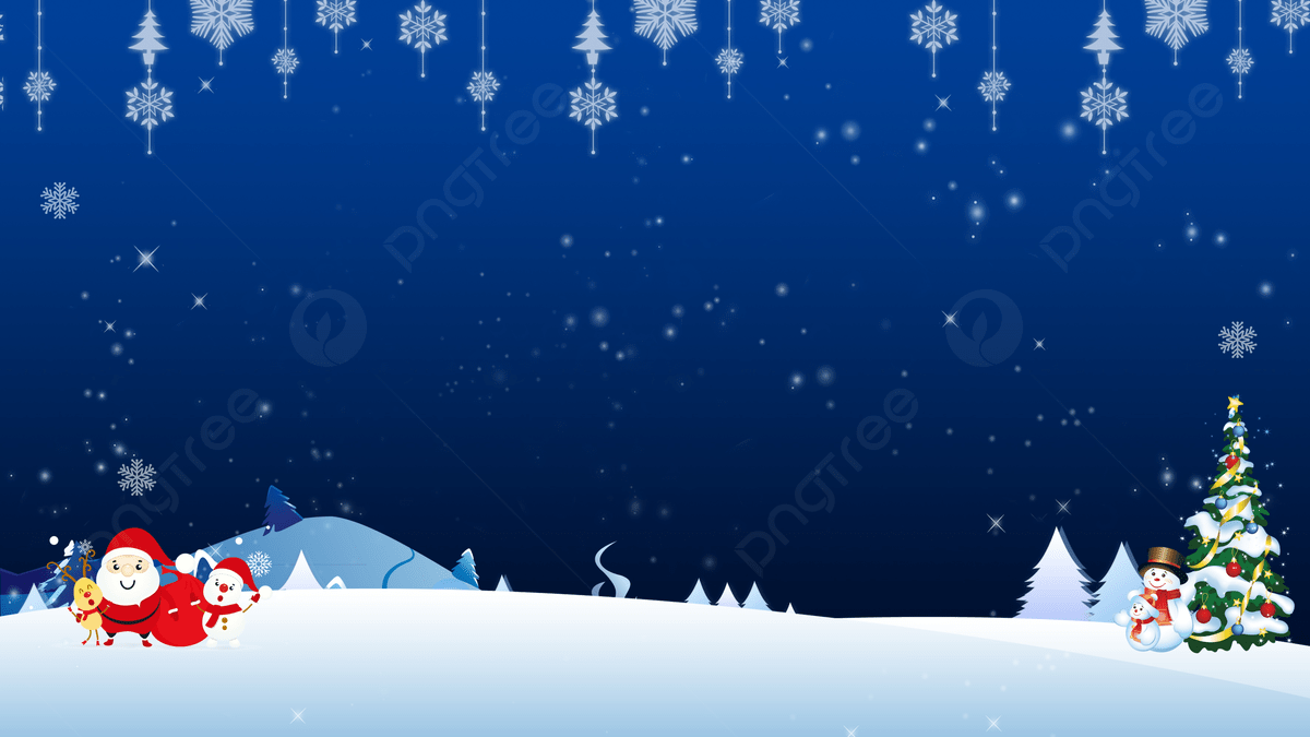 1200x675 Christmas Fantasy Blue Sky Background
